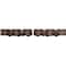 Ekena Millwork Premium 1/2" Barn Door Flat Track Extension Hardware for 2 1/4" Door, Copper Vein GB60015ECV - alternate 3